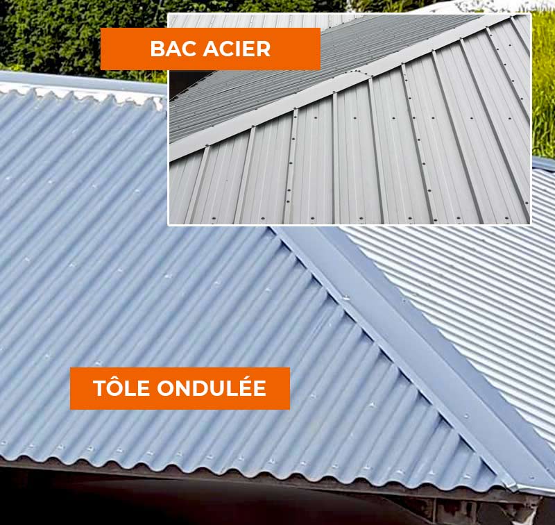 Pose de toiture - PROBOGEY Rénovation 972 : artisan couvreur en Martinique : Travaux de réparation et de pose de toiture en tôle, bac acier et tuile. Intervention rapide en cas de fuite